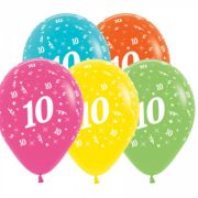 1st Birthday Balloon Tropical