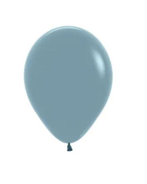 Dusk Blue 12cm Balloons 10pk