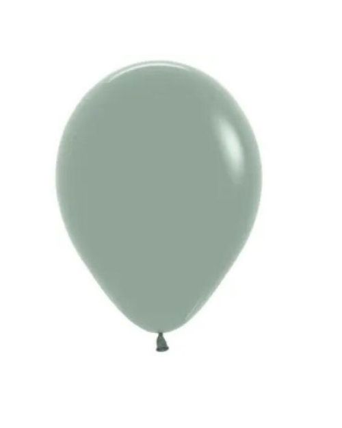 Dusk Laurel Green 12cm Balloons 10pk