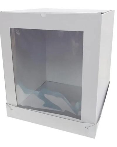 12″ Tall Window Cake Box – 10″