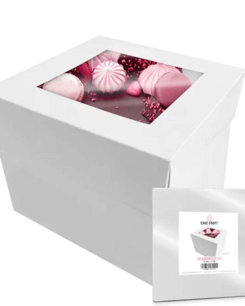 12″ Tall Window Cake Box – 12″