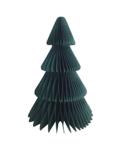 20cm Christmas Honeycomb Tree Green