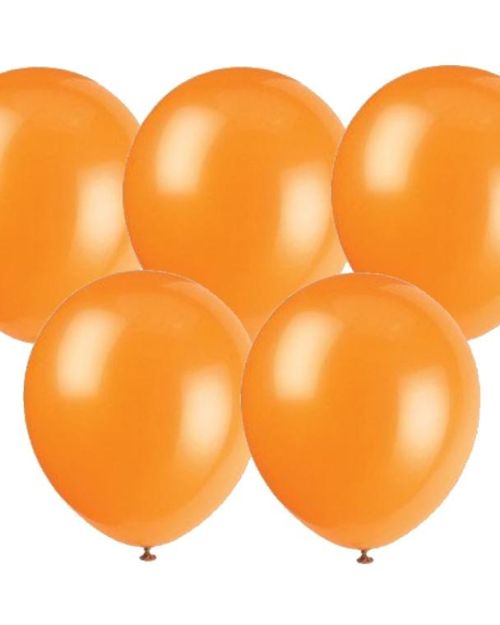 Orange Balloons 25pk
