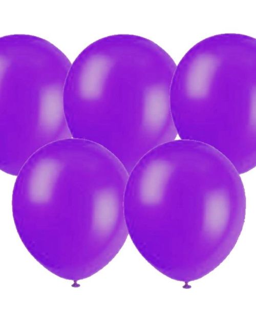 25PK Balloons – Purple