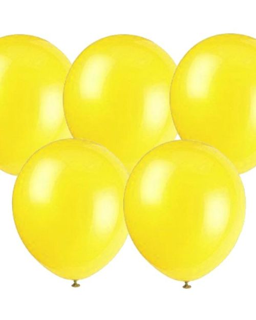 25PK Balloons – Yellow