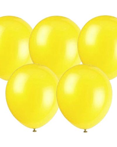 25PK Balloons – Yellow