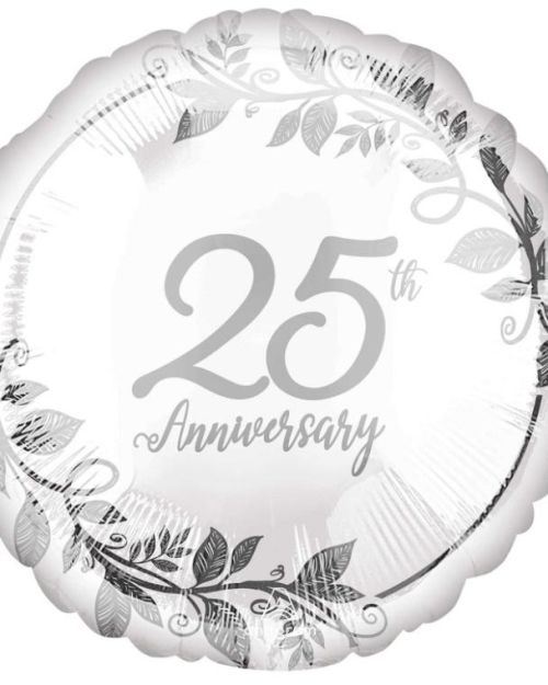 25th Anniversary Foil Balloon