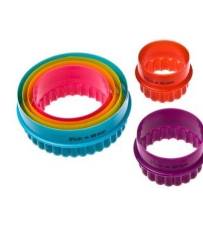 Round Cookie Cutters 6pce Set