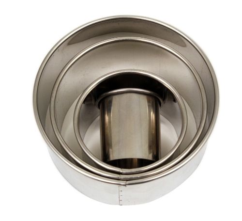 Deep Round Cutters – Set of 4