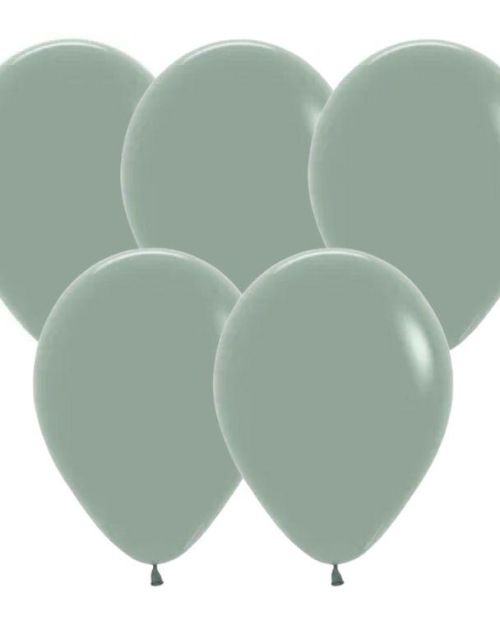 Dusk Laurel Green Balloons 25pk
