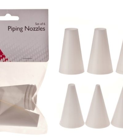Plastic Piping Nozzle Set – Round