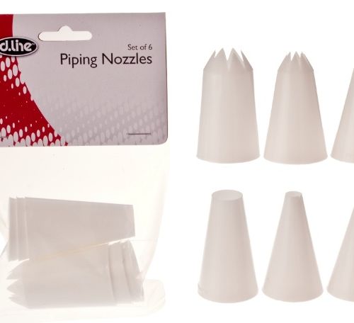 Plastic Piping Nozzle Set – Assorted