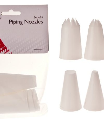 Plastic Piping Nozzle Set – Assorted