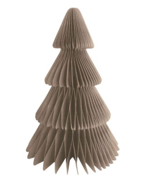 35cm Christmas Honeycomb Tree Natural