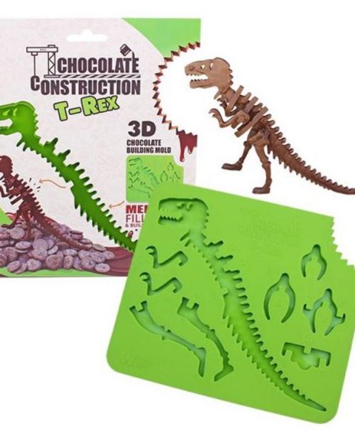 3D T-Rex Chocolate Construction Mould