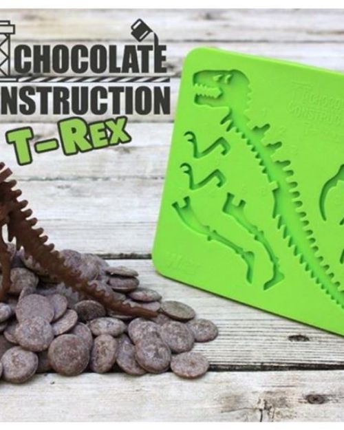 3D T-Rex Chocolate Construction Mould