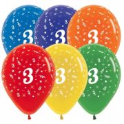 1st Birthday Balloon Tropical