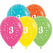 1st Birthday Balloon Tropical