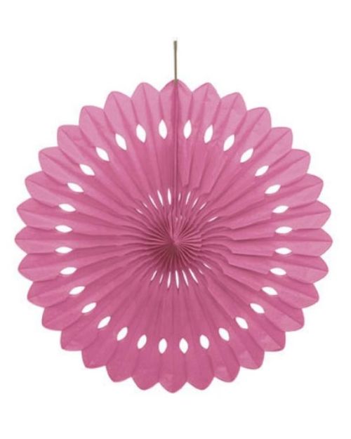 Decorative Fan 40cm – Hot Pink