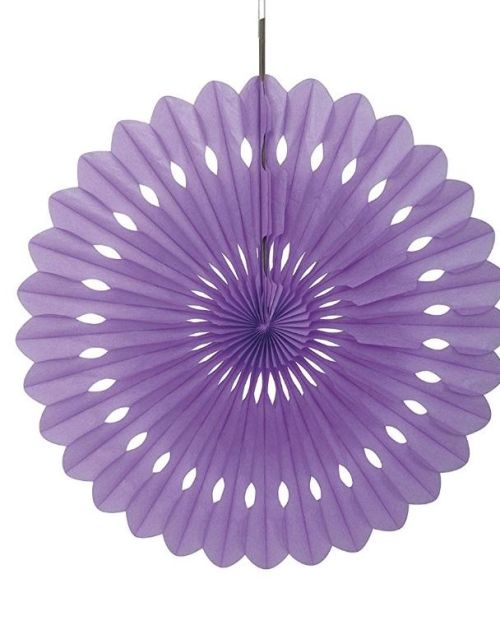 Decorative Fan 40cm – Purple