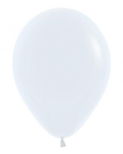40cm Single Balloon – White