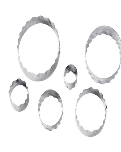 Wilton Oval Fondant Double Cut-Outs Set