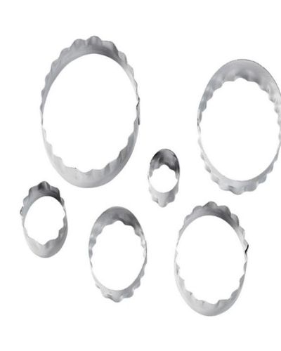 Wilton Oval Fondant Double Cut-Outs Set