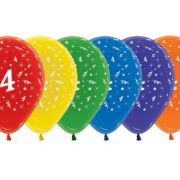 1st Birthday Balloon Tropical