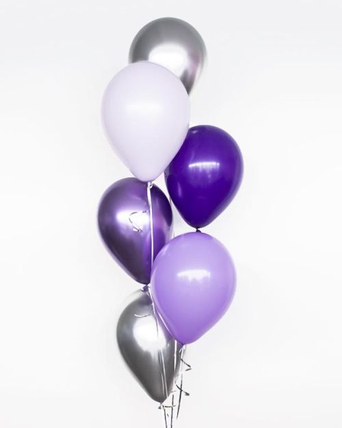 Plain Balloon Mix – Perfectly Purple 6pk