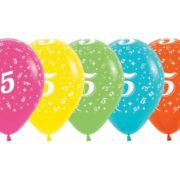 1st Birthday Balloon Tropical