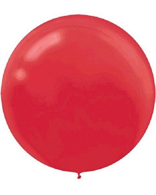 60cm Balloon – Apple Red