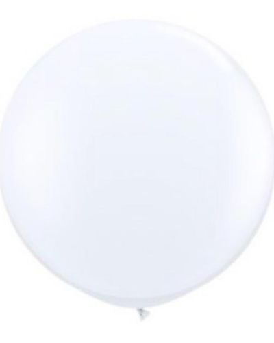 60cm Balloon – White