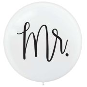 60cm Balloons – Mr & Mrs