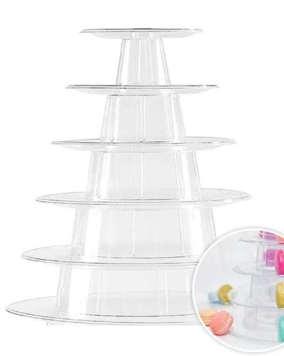 6 Tier Round Marcaron Stand