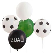 Kick Off Party Balloons 5pk