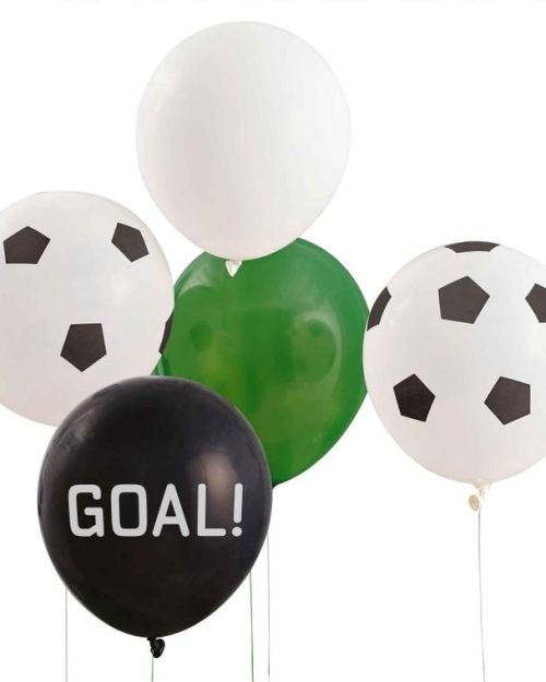 Kick Off Party Balloons 5pk
