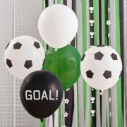 Kick Off Party Balloons 5pk