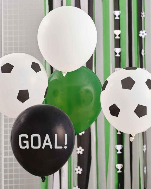 Kick Off Party Balloons 5pk