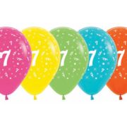 1st Birthday Balloon Tropical