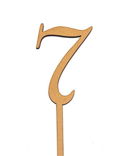 Wooden Number – 7