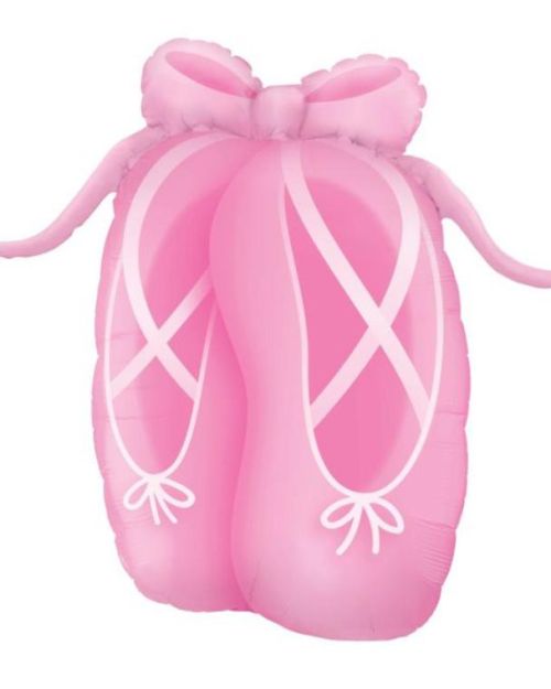 Ballerina Slippers Foil Balloon