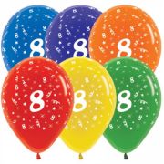 1st Birthday Balloon Tropical