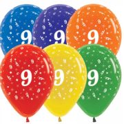 1st Birthday Balloon Tropical