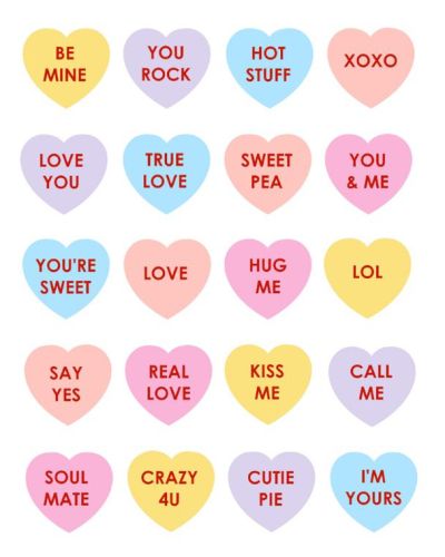 Edible Icing Image – Valentine’s Sweet Hearts