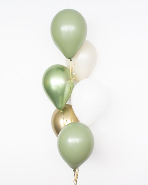 Plain Balloon Mix – Botanical 6pk