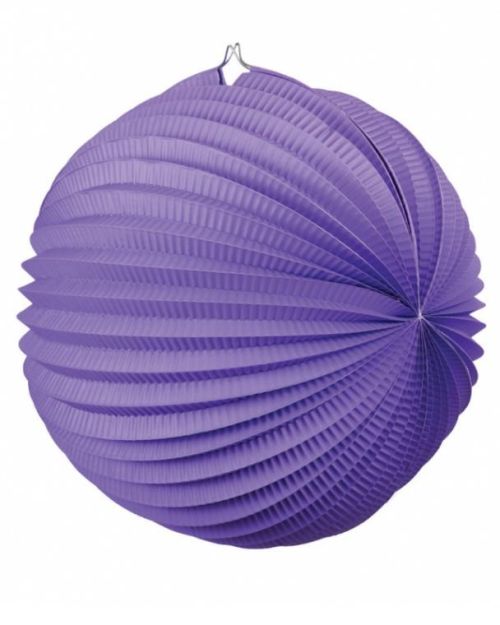 Accordion Lantern 25cm – Lilac