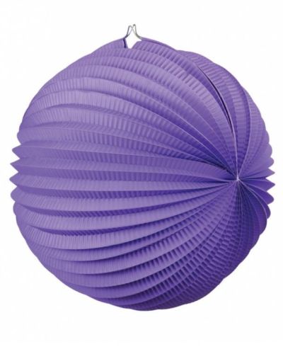 Accordion Lantern 25cm – Lilac