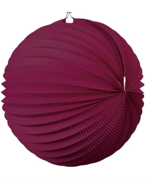 Accordion Lantern 25cm – Wild Berry