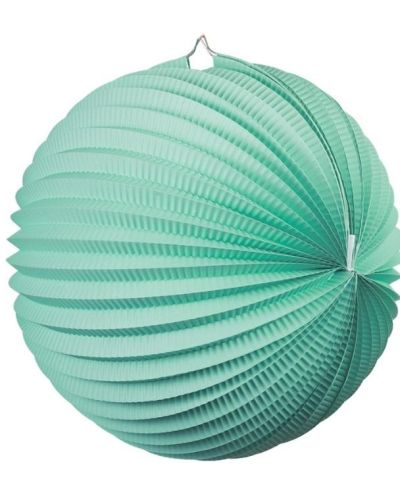 Accordion Lantern 35cm – Mint Green