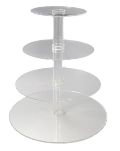 Acrylic Cupcake Stand – 4 Tier